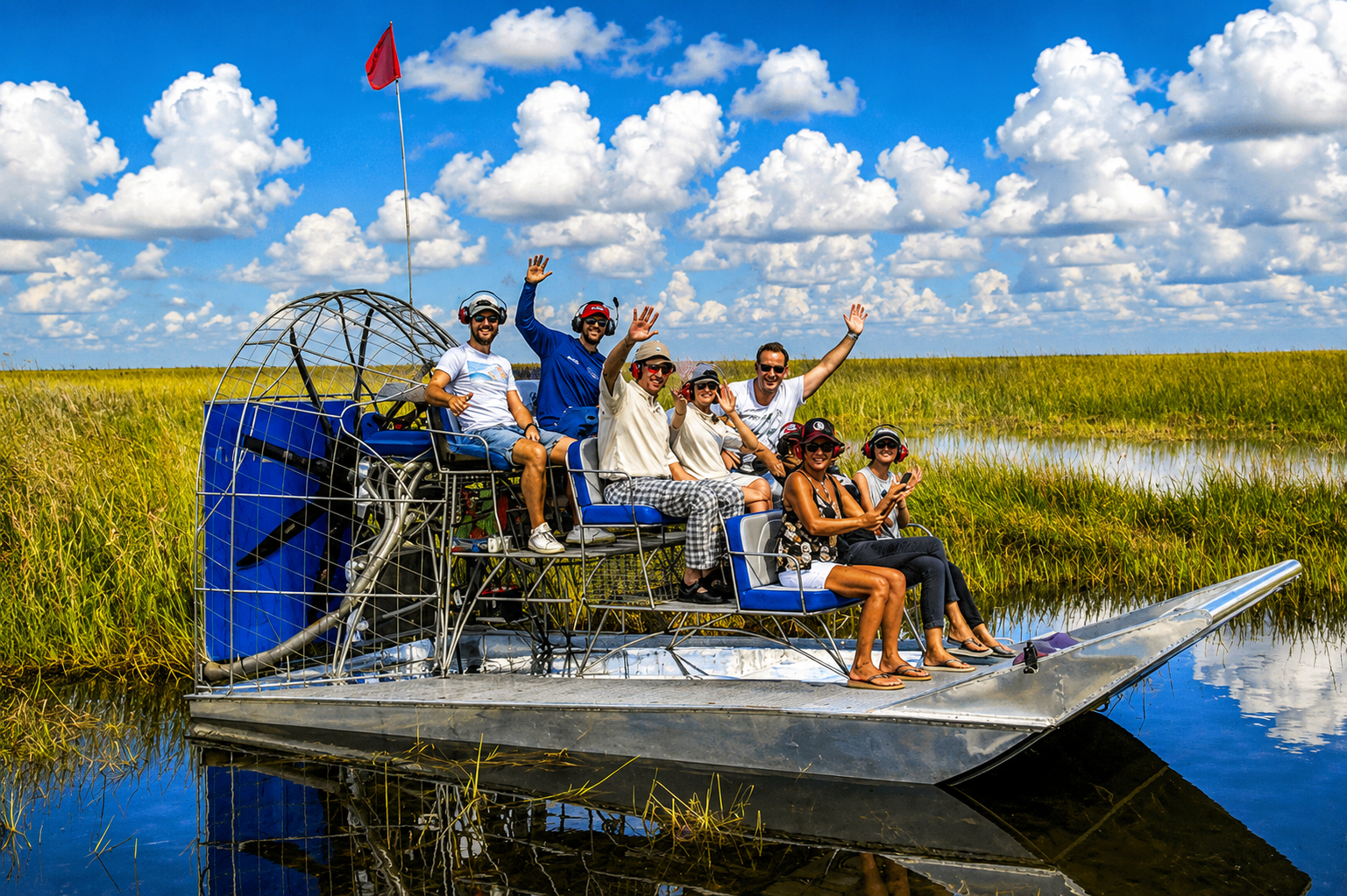 Paysage naturel des Everglades en Floride
